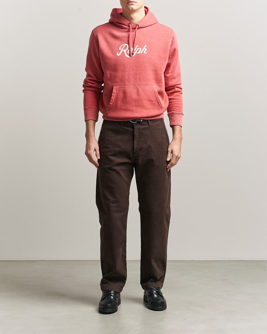 Herr | Tröjor | Polo Ralph Lauren | Vintage Fleece Logo Hoodie Nantucket Red