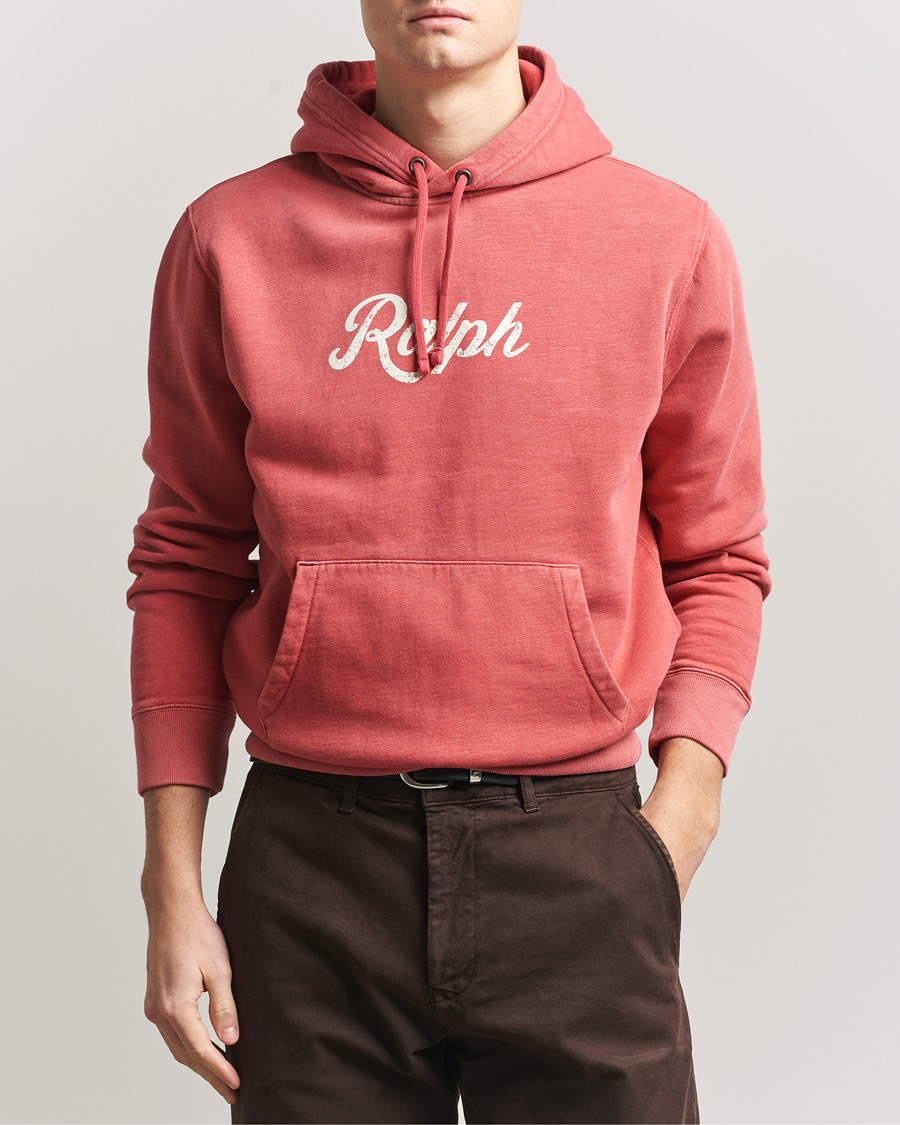 Herr | Tröjor | Polo Ralph Lauren | Vintage Fleece Logo Hoodie Nantucket Red