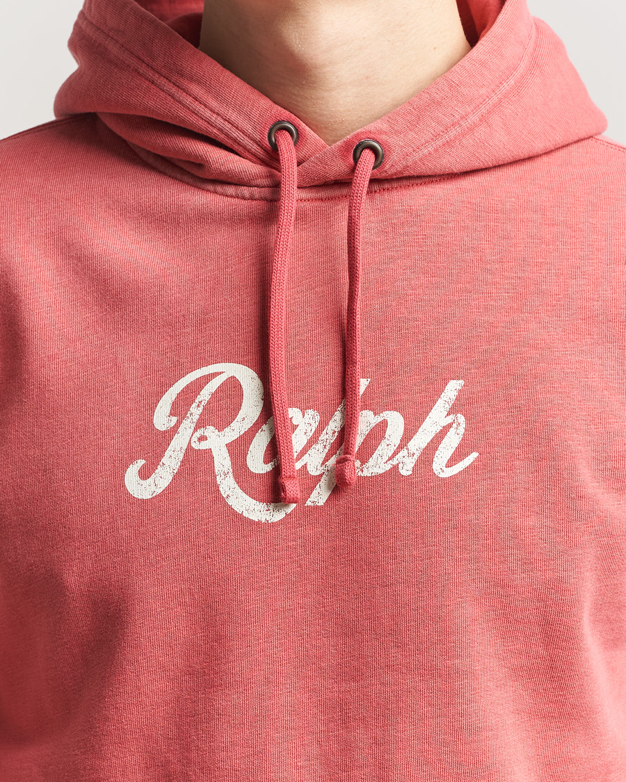 Herr | Tröjor | Polo Ralph Lauren | Vintage Fleece Logo Hoodie Nantucket Red