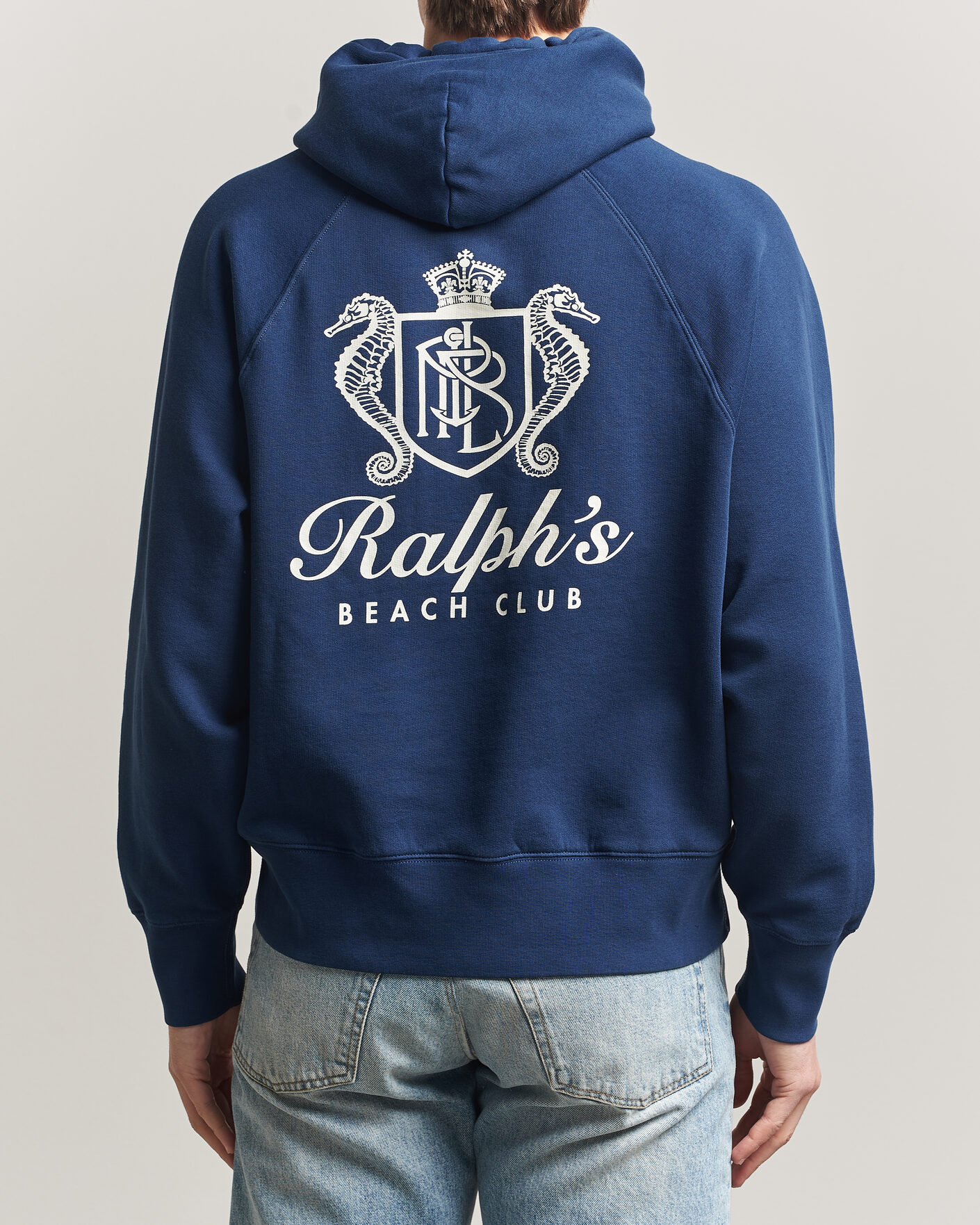Herr | Tröjor | Polo Ralph Lauren | Fleece Hoodie Dark Cobalt