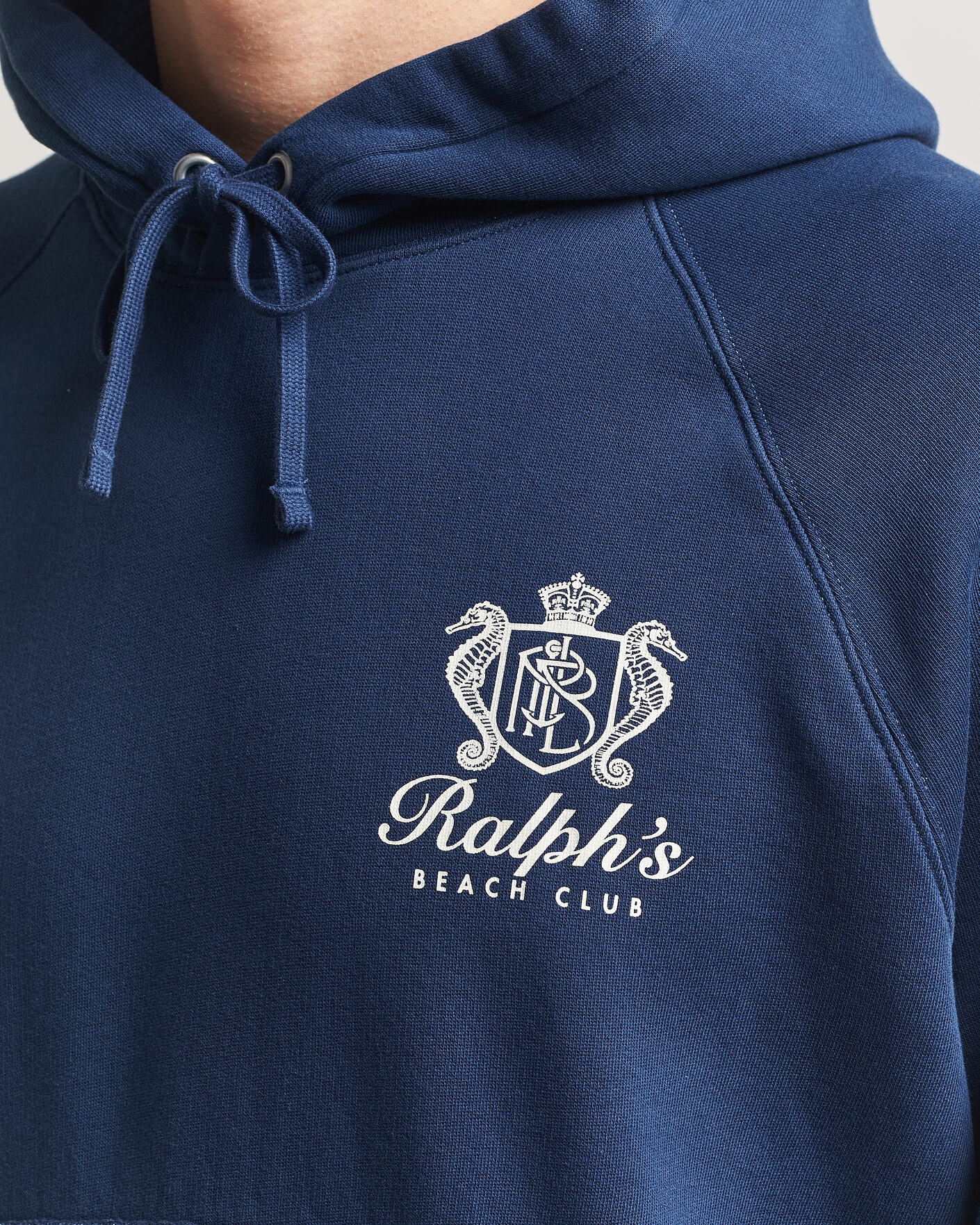 Herr | Tröjor | Polo Ralph Lauren | Fleece Hoodie Dark Cobalt