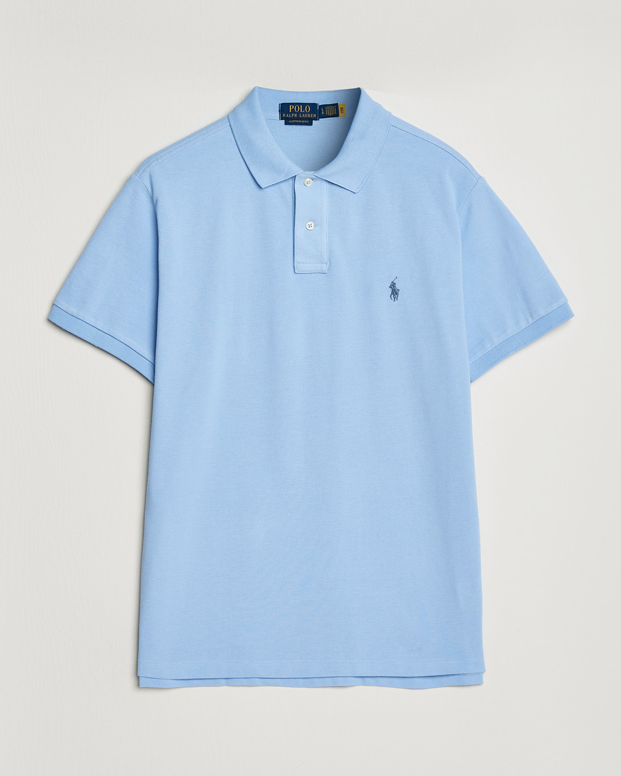 Herr | Pikéer | Polo Ralph Lauren | Custom Slim Fit Polo Austin Blue
