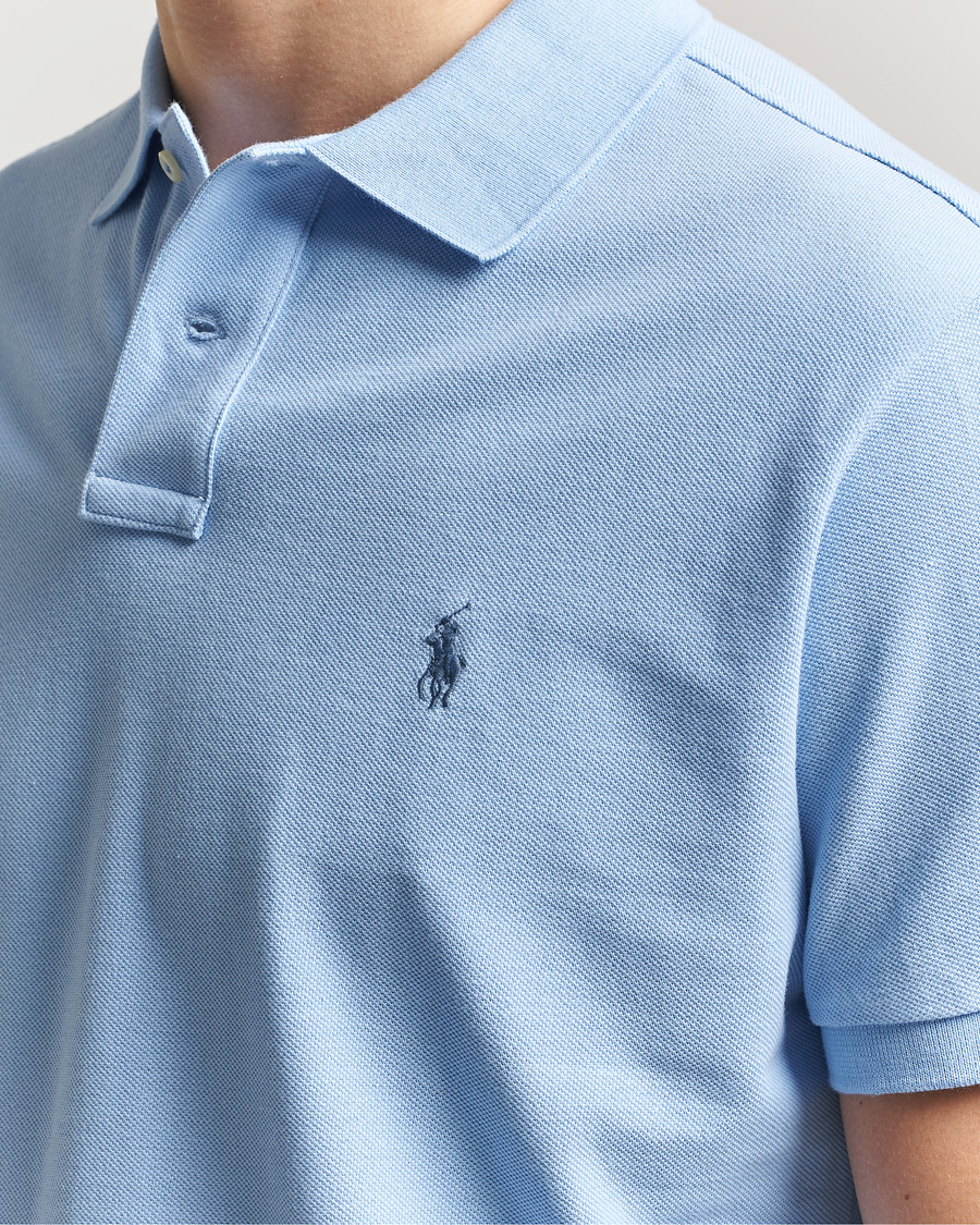 Herr | Pikéer | Polo Ralph Lauren | Custom Slim Fit Polo Austin Blue