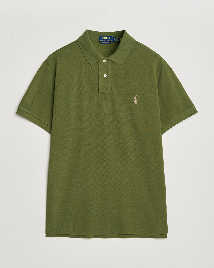 Herr | Pikéer | Polo Ralph Lauren | Custom Slim Fit Polo Supply Olive