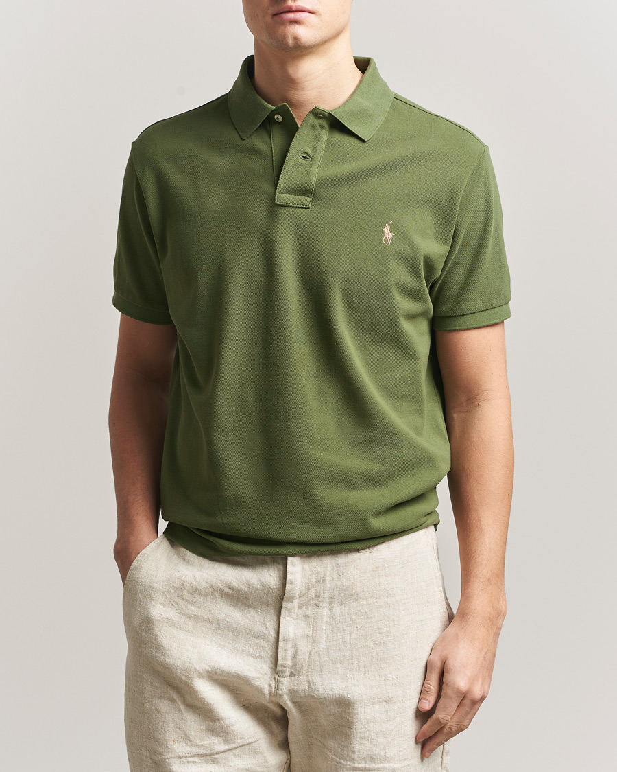 Herr | Pikéer | Polo Ralph Lauren | Custom Slim Fit Polo Supply Olive