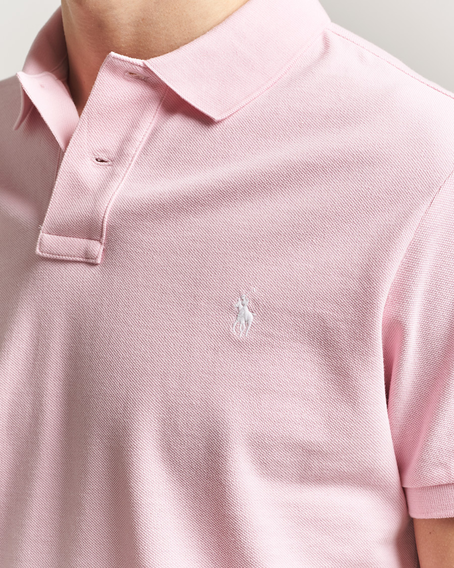 Herr | Pikéer | Polo Ralph Lauren | Custom Slim Fit Polo Garden Pink
