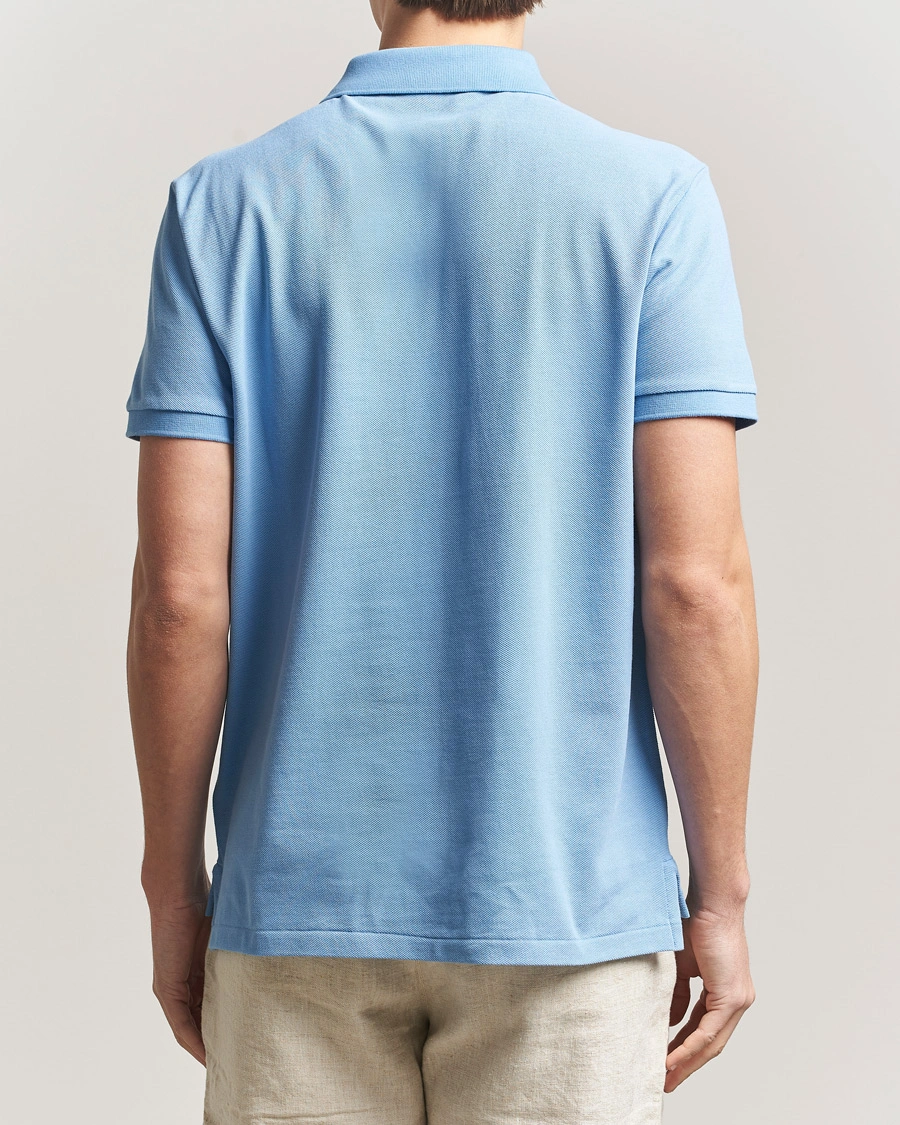 Herr | Pikéer | Polo Ralph Lauren | Custom Slim Fit Polo Bristol Blue