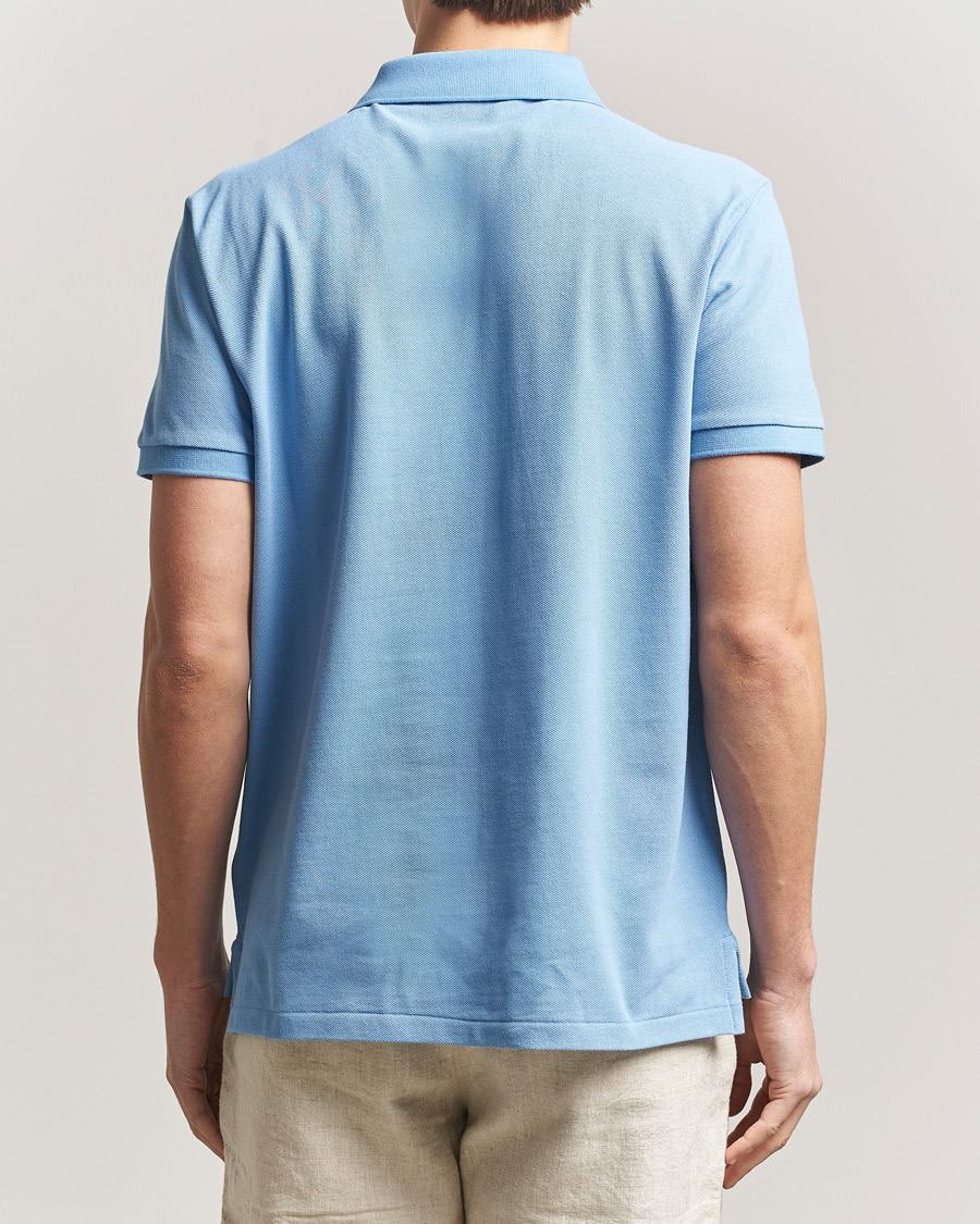 Herr | Pikéer | Polo Ralph Lauren | Custom Slim Fit Polo Bristol Blue