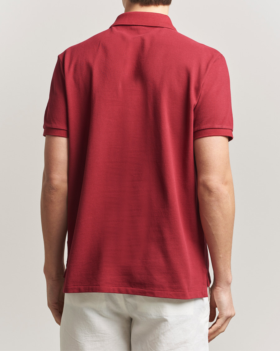 Herr | Pikéer | Polo Ralph Lauren | Custom Slim Fit Polo Heritage Red