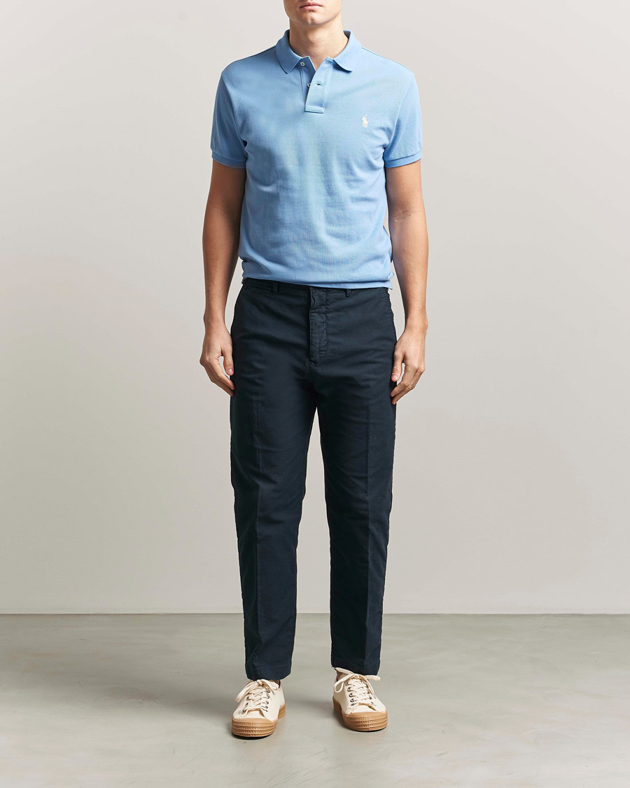 Herr | Pikéer | Polo Ralph Lauren | Slim Fit Polo Bristol Blue