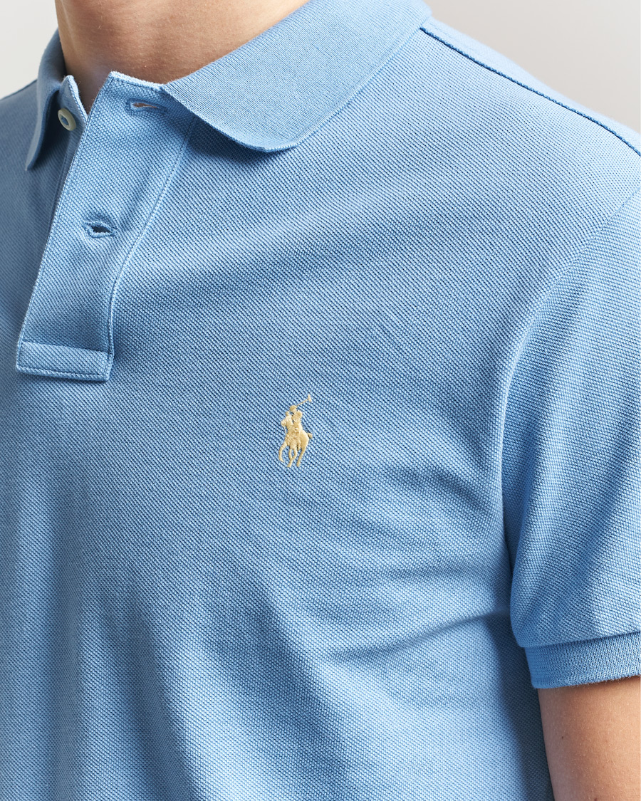 Herr | Pikéer | Polo Ralph Lauren | Slim Fit Polo Bristol Blue