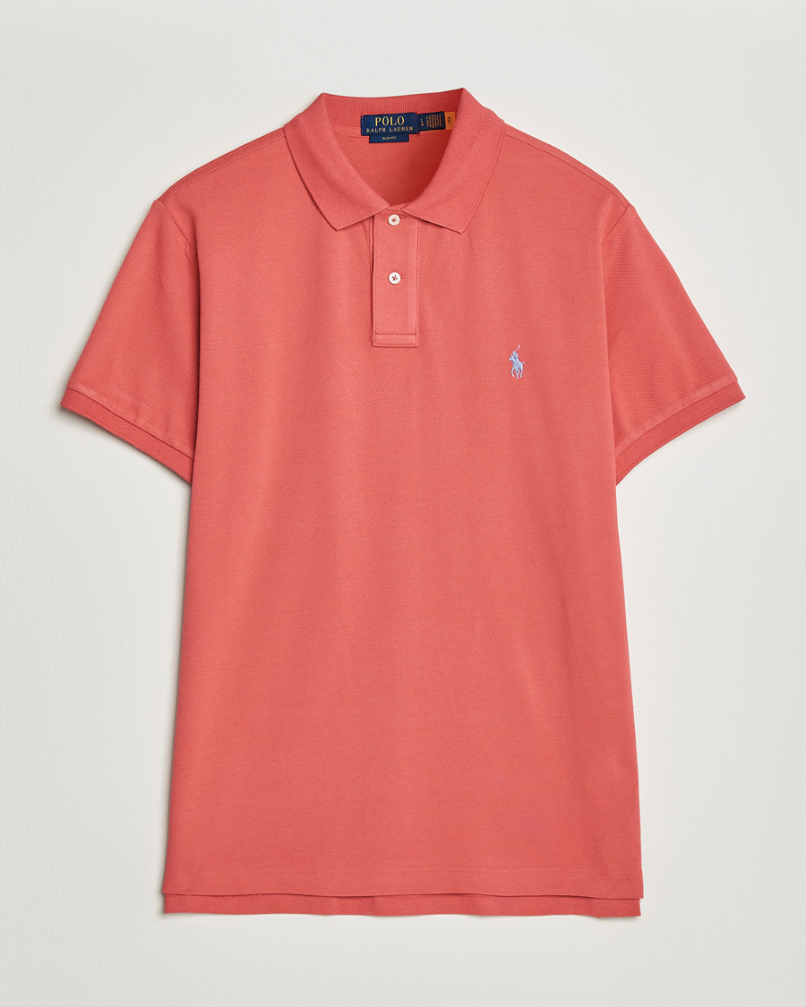 Herr | Pikéer | Polo Ralph Lauren | Slim Fit Polo Red Sky