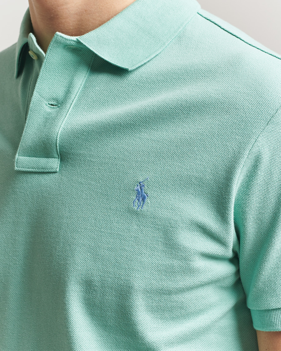 Herr | Pikéer | Polo Ralph Lauren | Slim Fit Polo Celadon