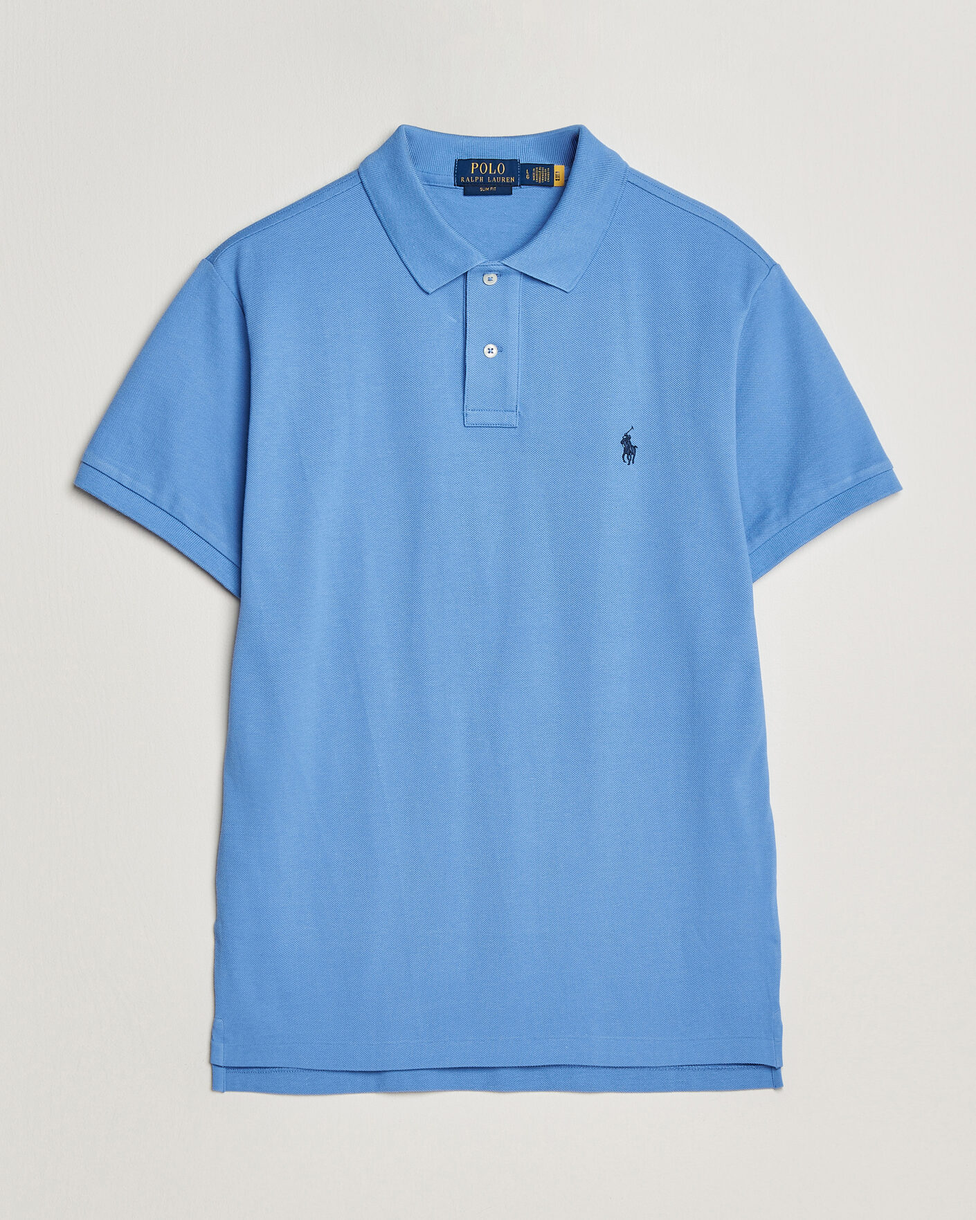 Herr | Pikéer | Polo Ralph Lauren | Slim Fit Polo Harbour Island Blue