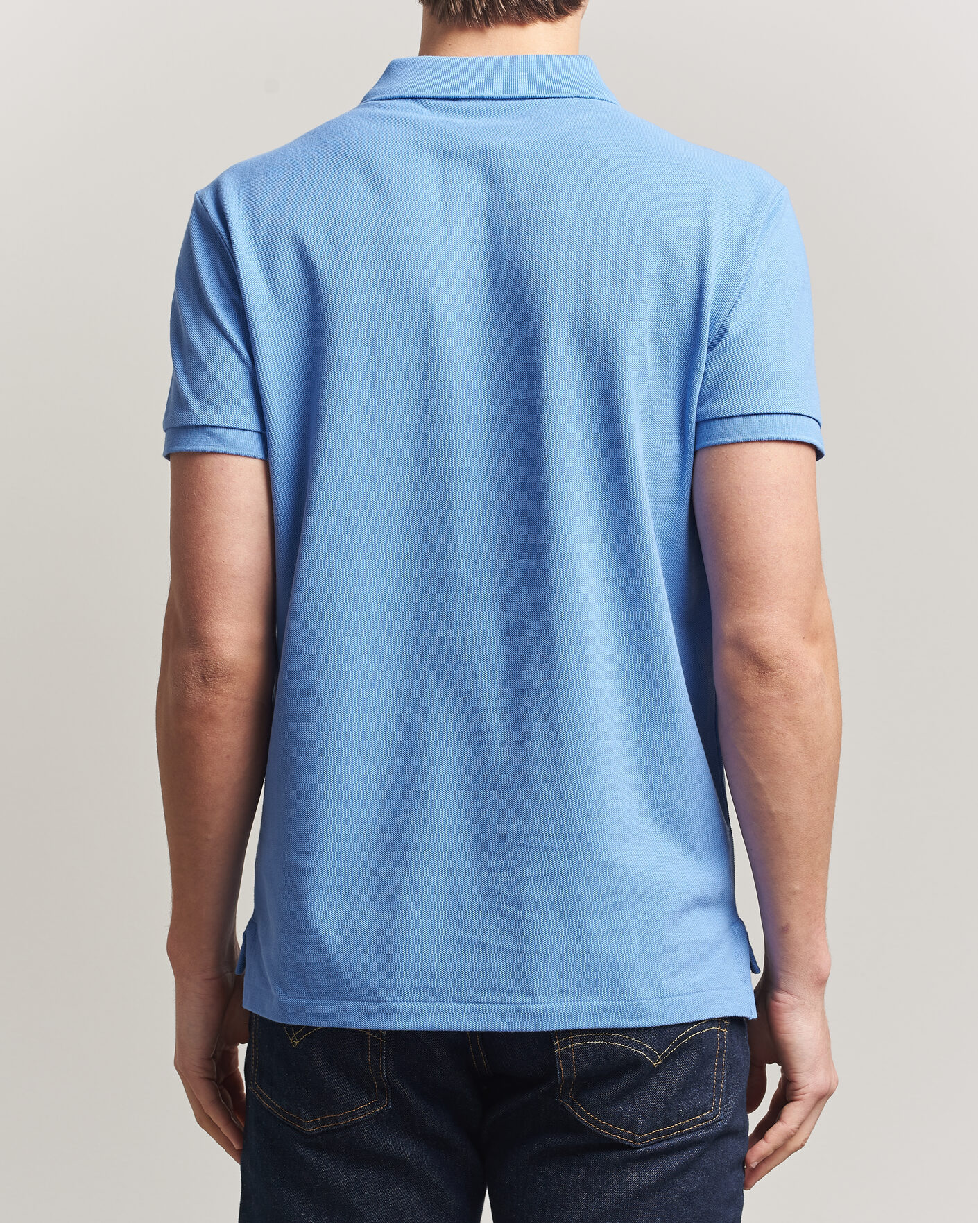 Herr | Pikéer | Polo Ralph Lauren | Slim Fit Polo Harbour Island Blue