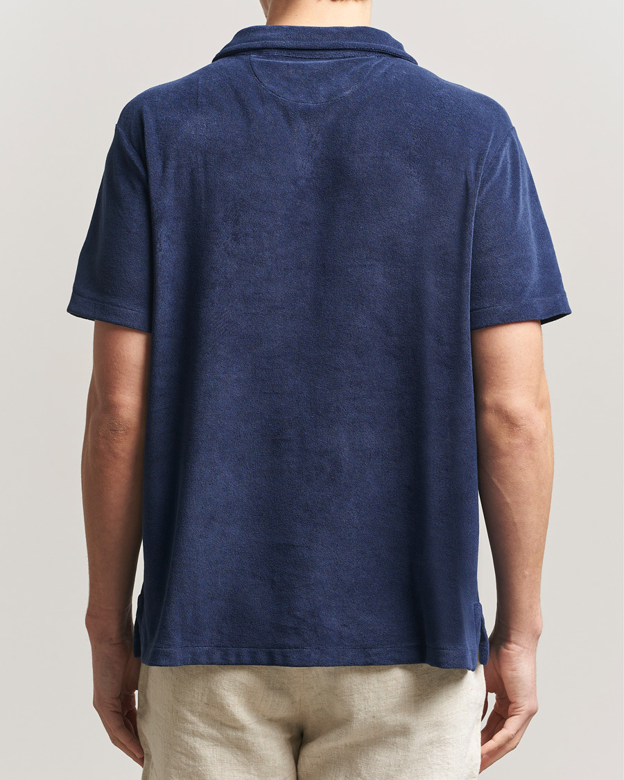 Herr | Pikéer | Polo Ralph Lauren | Cotton Terry Polo Newport Navy