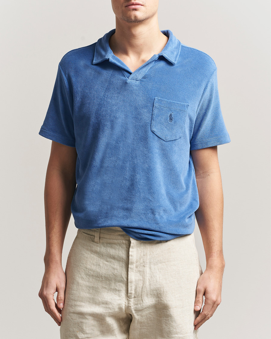 Herr | Pikéer | Polo Ralph Lauren | Cotton Terry Polo Modern Royal