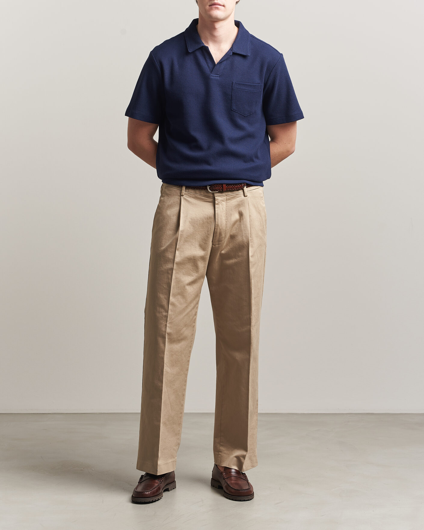 Herr | Pikéer | Polo Ralph Lauren | Knitted Polo Cruise Navy