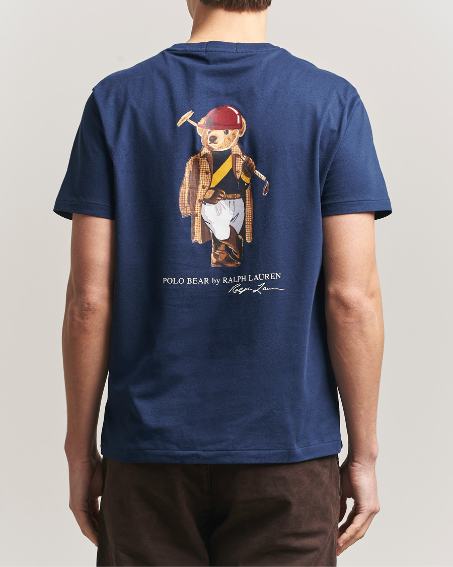 Herr | T-Shirts | Polo Ralph Lauren | Jersey Bear T-Shirt Newport Navy
