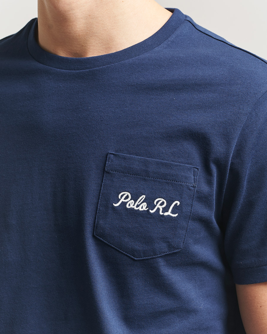 Herr | T-Shirts | Polo Ralph Lauren | Jersey Bear T-Shirt Newport Navy