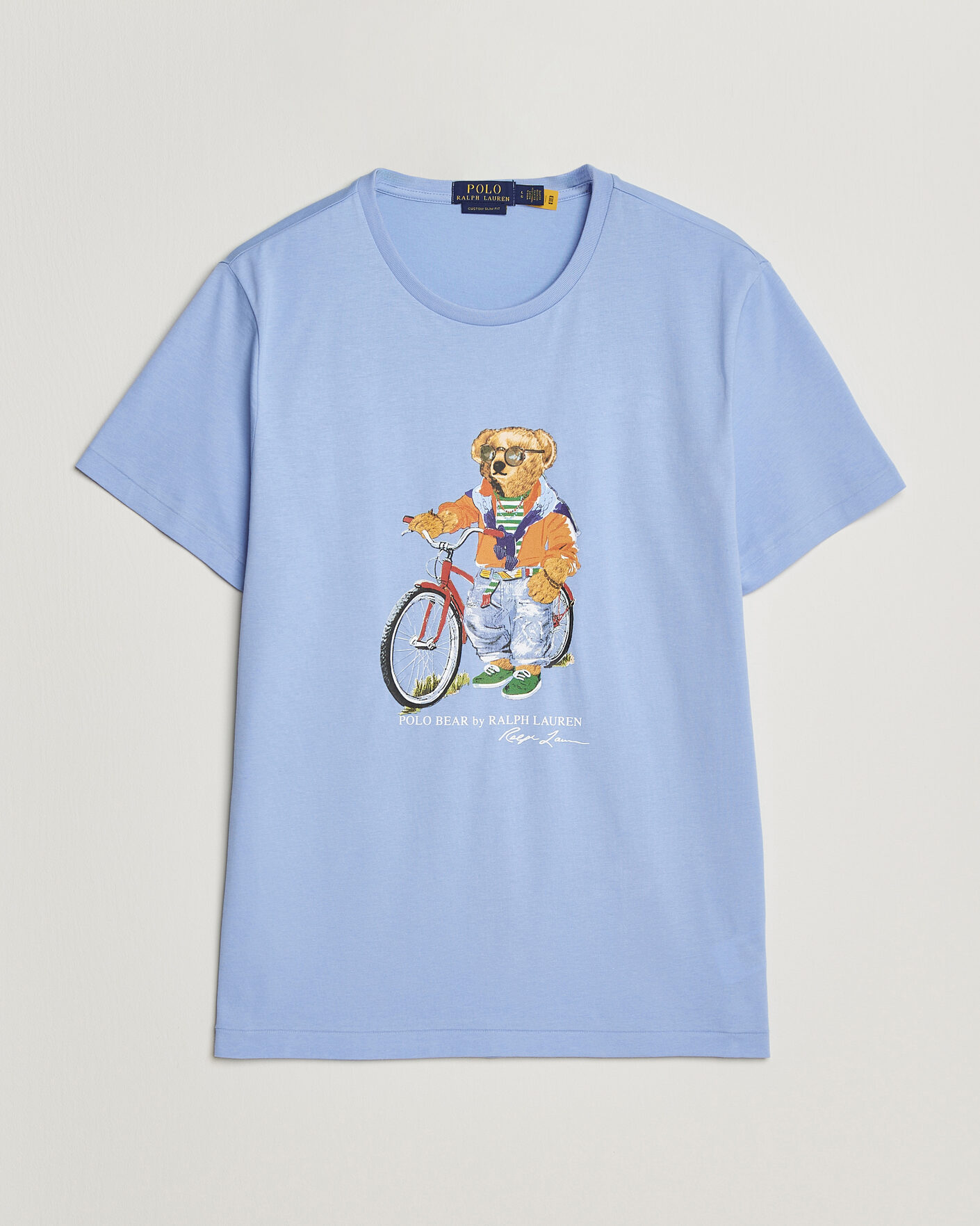 Herr | T-Shirts | Polo Ralph Lauren | Jersey Bear T-Shirt Austin Blue