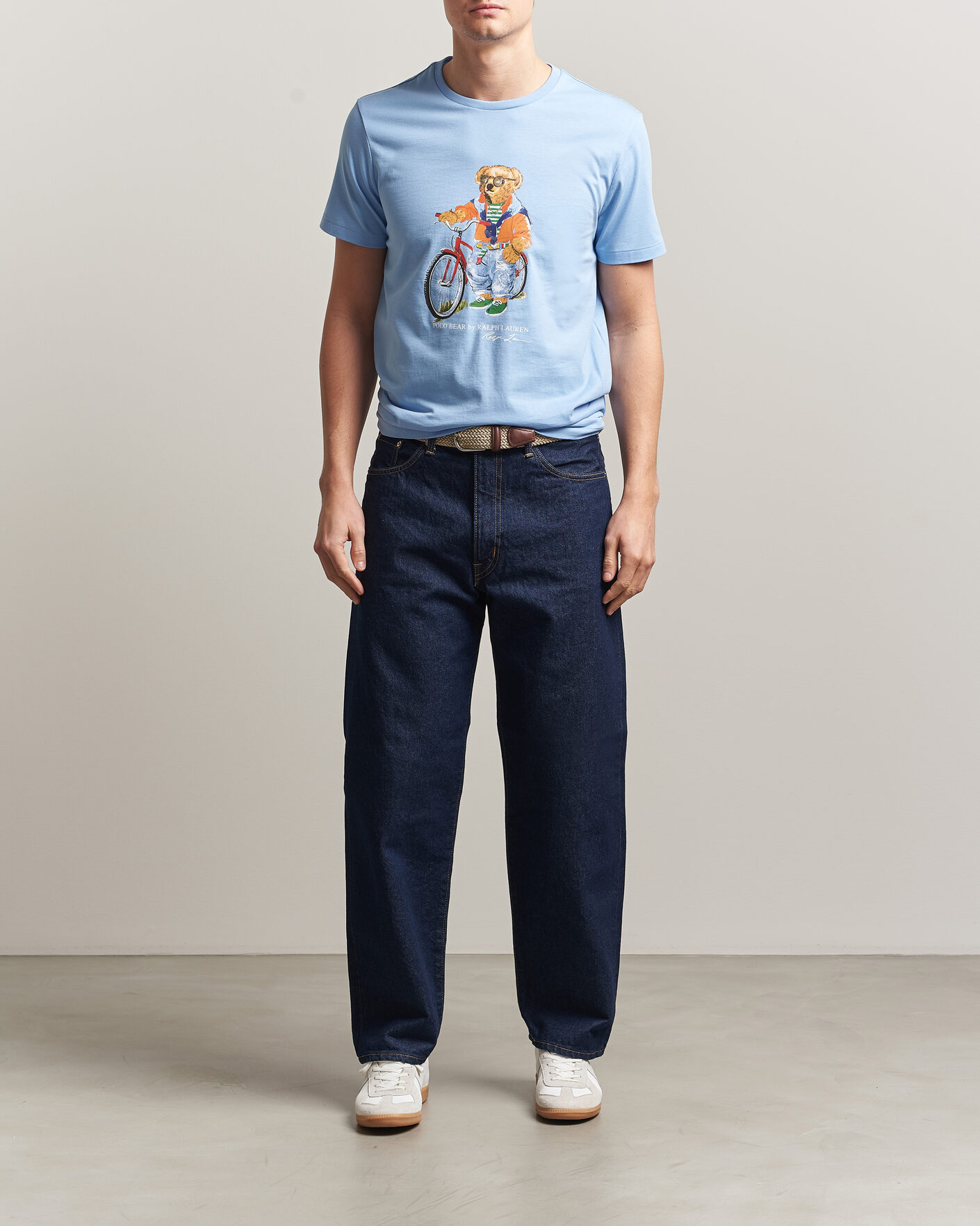 Herr | T-Shirts | Polo Ralph Lauren | Jersey Bear T-Shirt Austin Blue