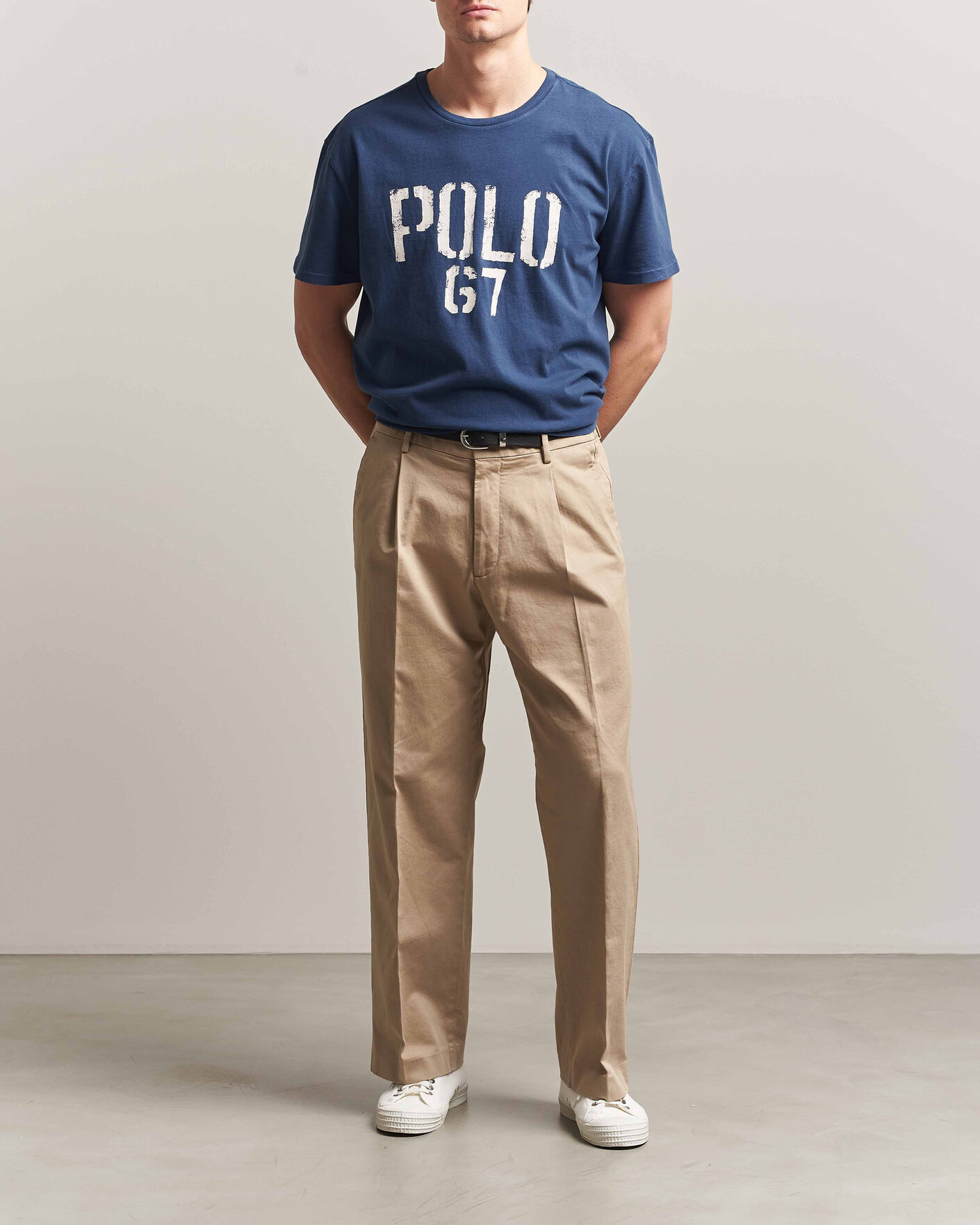 Herr | T-Shirts | Polo Ralph Lauren | Jersey Logo T-Shirt Dark Cobalt
