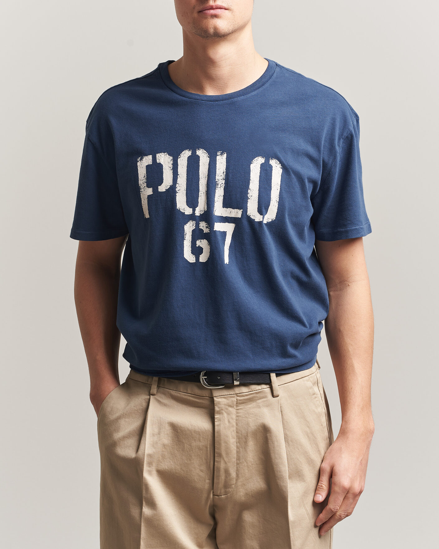 Herr | T-Shirts | Polo Ralph Lauren | Jersey Logo T-Shirt Dark Cobalt