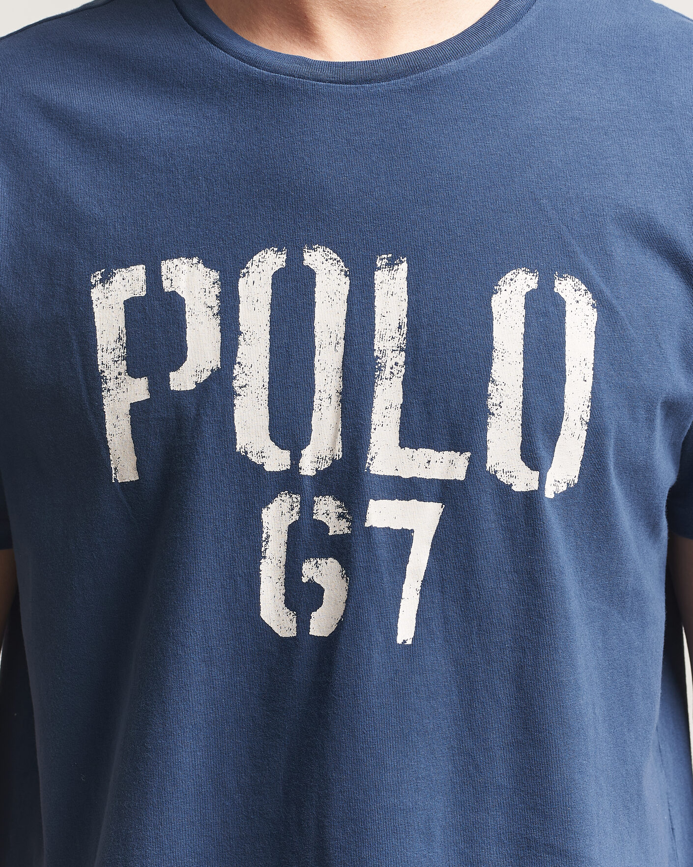 Herr | T-Shirts | Polo Ralph Lauren | Jersey Logo T-Shirt Dark Cobalt