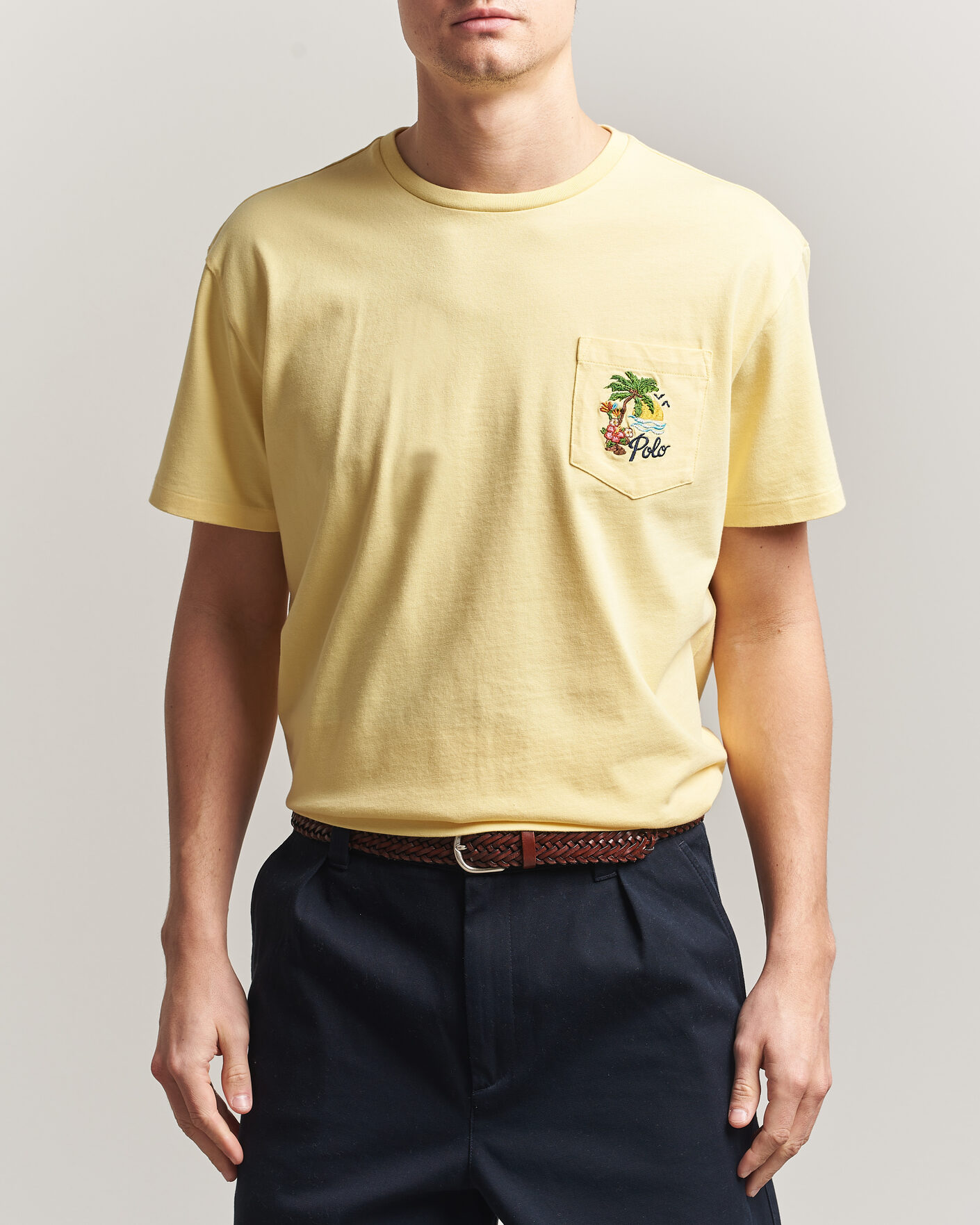 Herr | T-Shirts | Polo Ralph Lauren | Jersey Printed T-Shirt Resort Gold