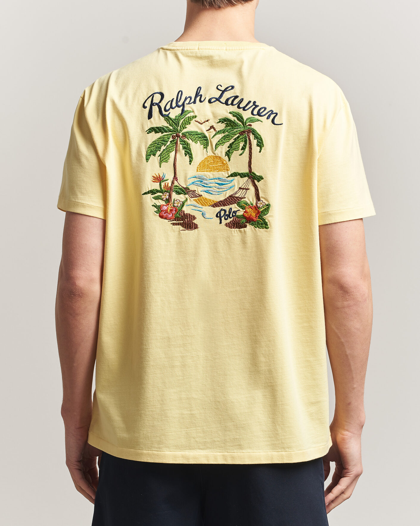 Herr | T-Shirts | Polo Ralph Lauren | Jersey Printed T-Shirt Resort Gold