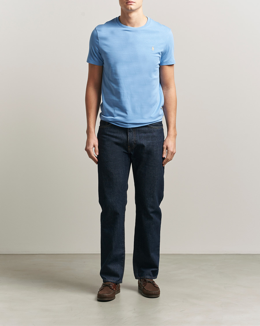 Herr | T-Shirts | Polo Ralph Lauren | Crew Neck T-Shirt Bristol Blue