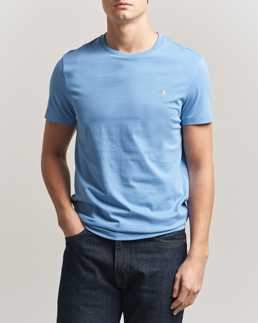 Herr | T-Shirts | Polo Ralph Lauren | Crew Neck T-Shirt Bristol Blue