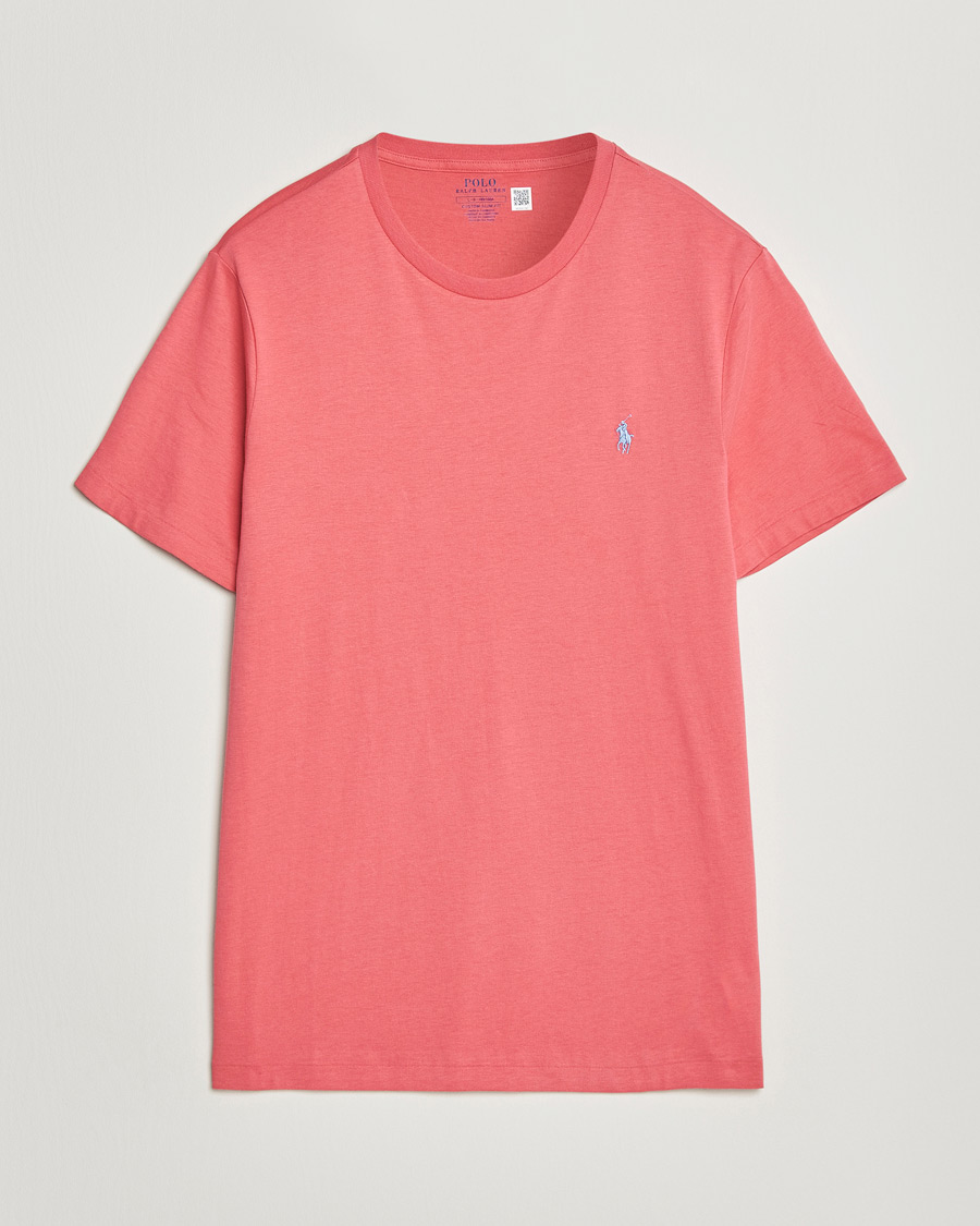 Herr | T-Shirts | Polo Ralph Lauren | Crew Neck T-Shirt Red Sky