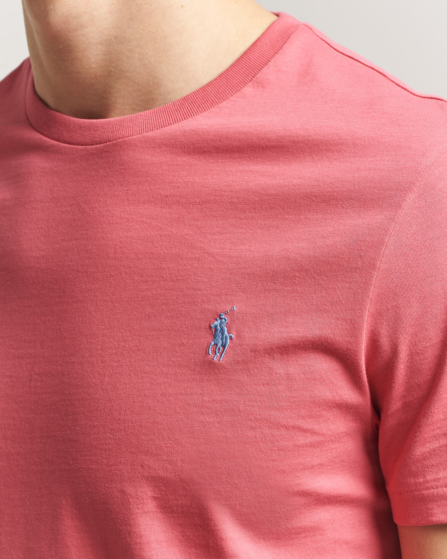 Herr | T-Shirts | Polo Ralph Lauren | Crew Neck T-Shirt Red Sky