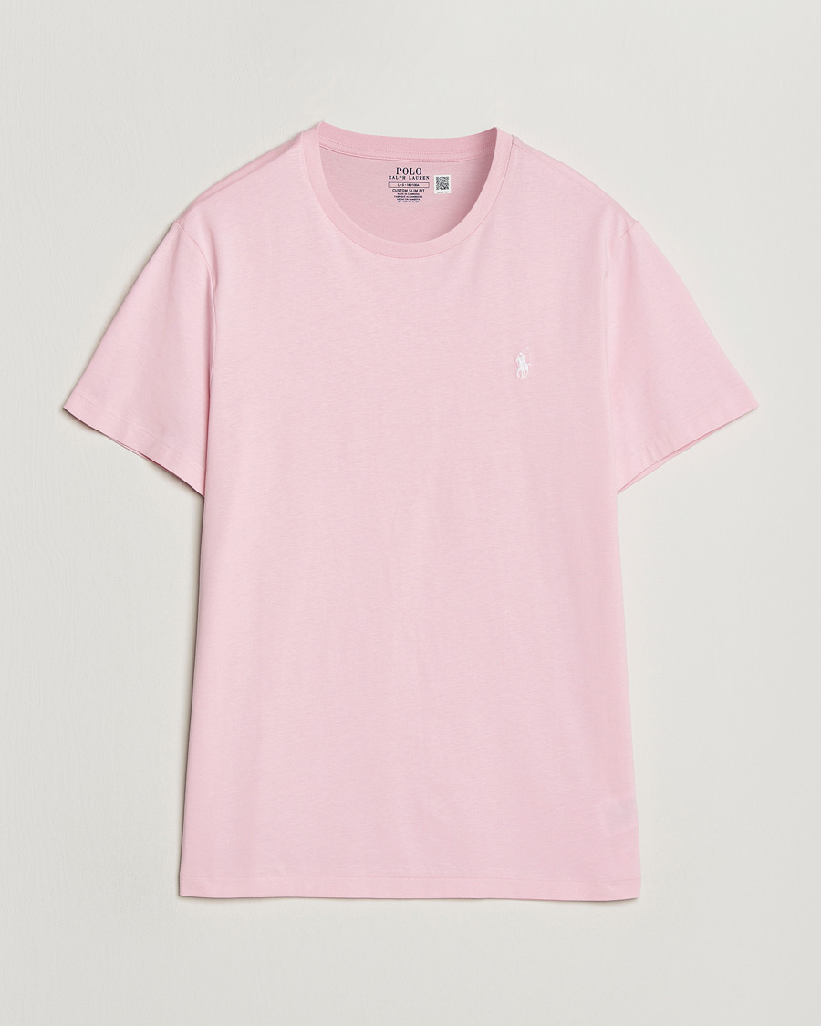 Herr | T-Shirts | Polo Ralph Lauren | Crew Neck T-Shirt Garden Pink