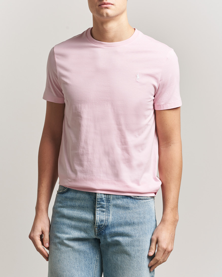 Herr | T-Shirts | Polo Ralph Lauren | Crew Neck T-Shirt Garden Pink