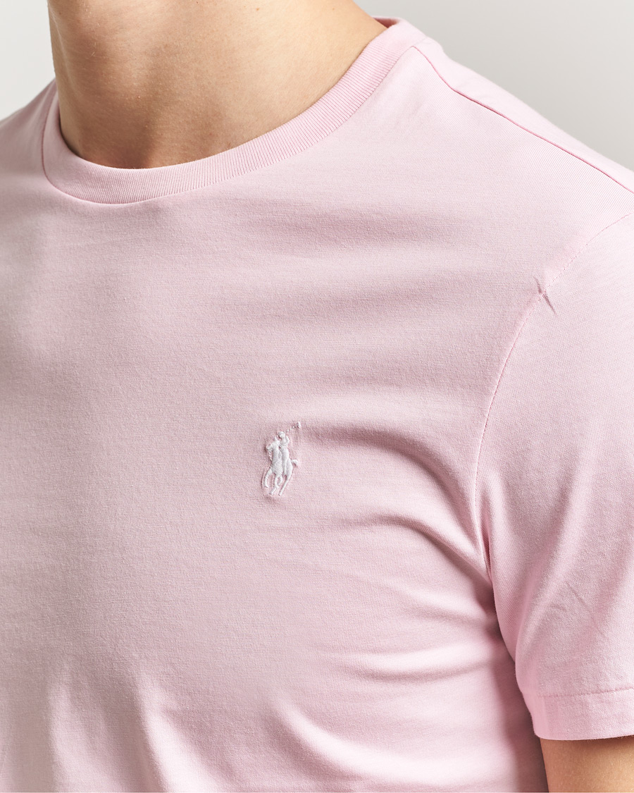 Herr | T-Shirts | Polo Ralph Lauren | Crew Neck T-Shirt Garden Pink