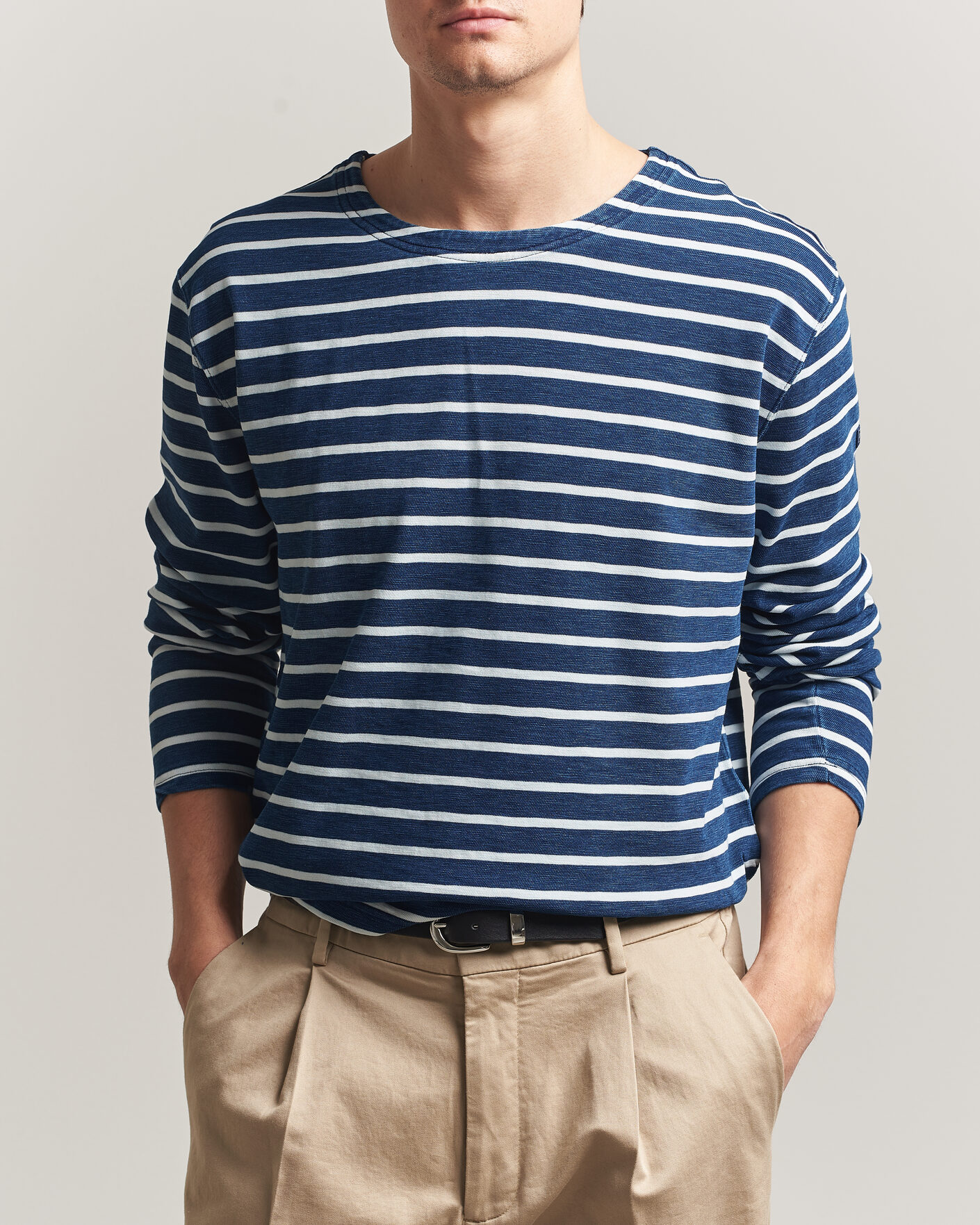 Herr | T-Shirts | Polo Ralph Lauren | Long Sleeve Jersey T-Shirt Dark Indigo