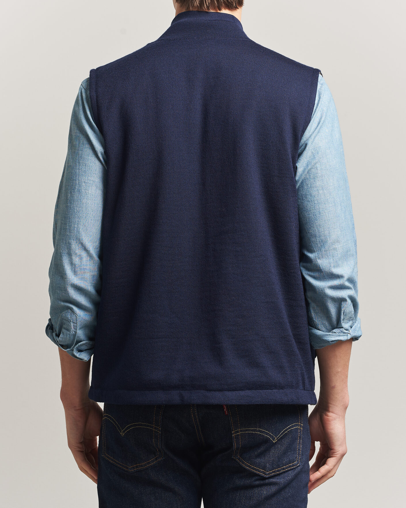 Herr | Tröjor | Polo Ralph Lauren | Wool Blend Vest Navy Combo