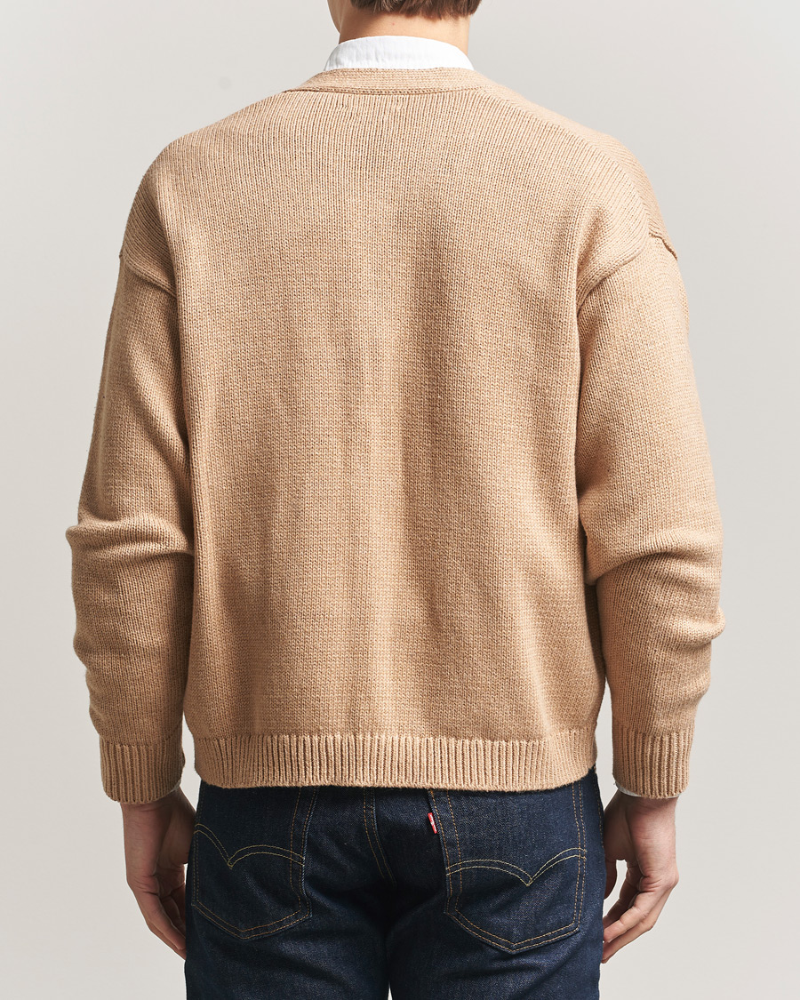Herr | Tröjor | Polo Ralph Lauren | Cotton Cardigan Camel Melange