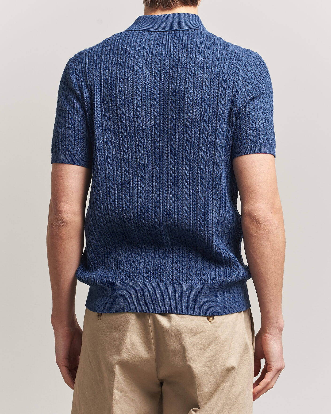 Herr | Pikéer | Polo Ralph Lauren | Cotton Polo Rustic Navy Heather