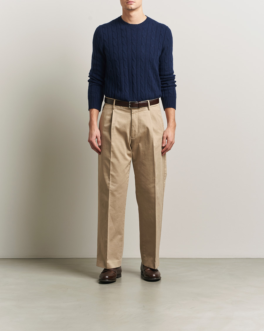 Herr | Tröjor | Polo Ralph Lauren | Cashmere Sweater Bright Navy