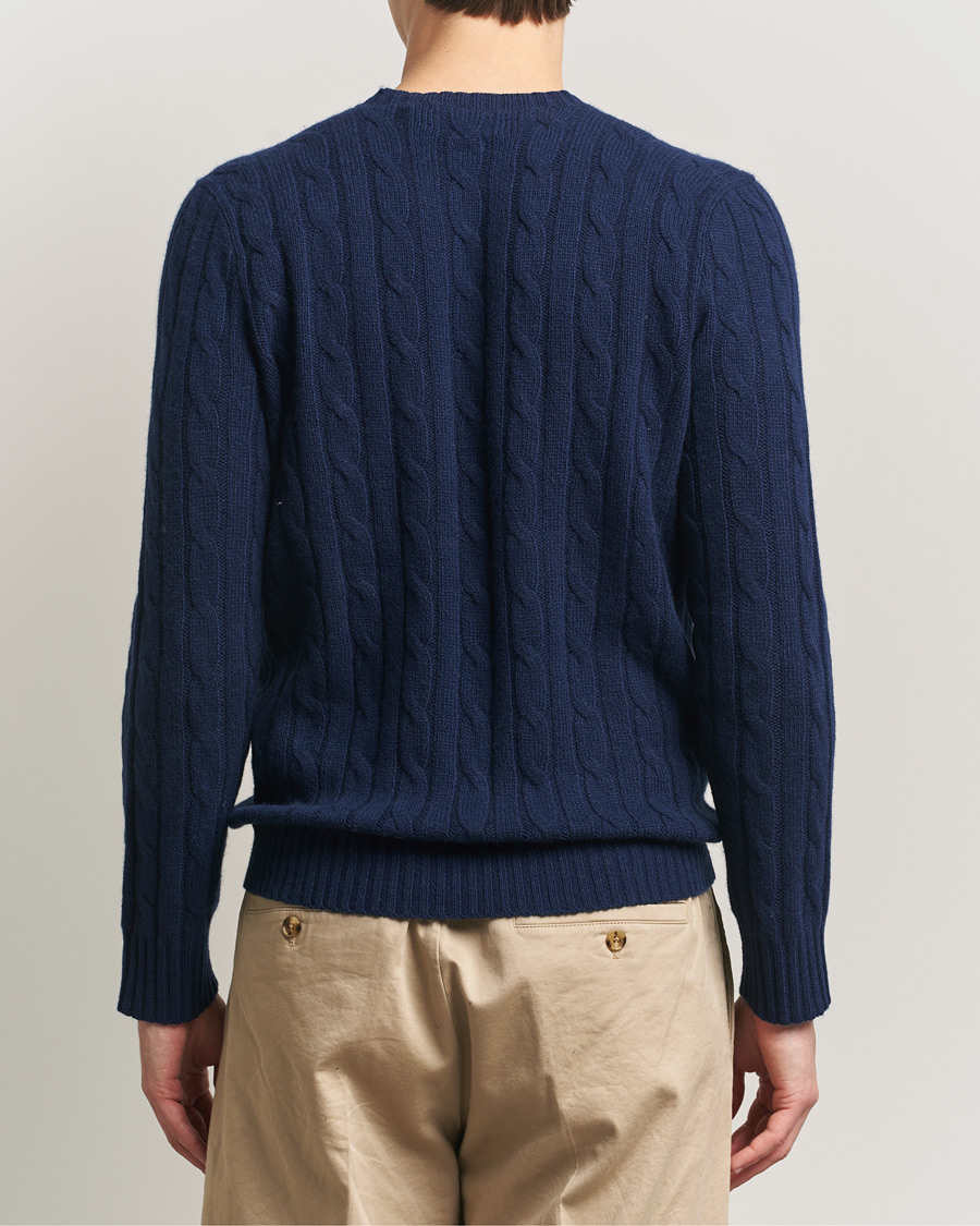 Herr | Tröjor | Polo Ralph Lauren | Cashmere Sweater Bright Navy