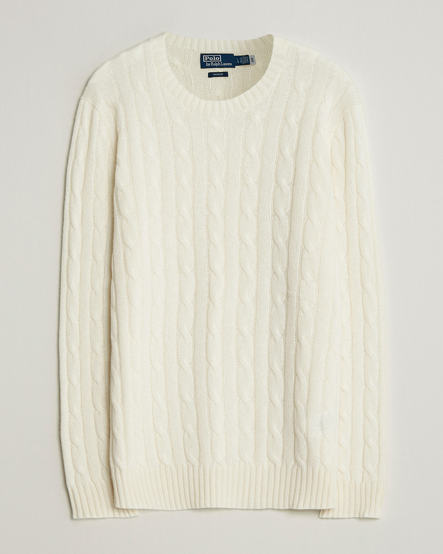 Herr | Tröjor | Polo Ralph Lauren | Cashmere Sweater Cream