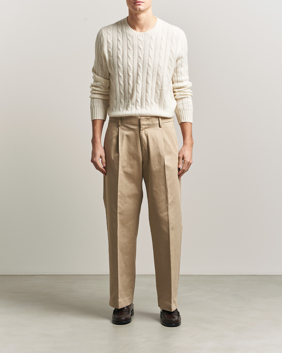Herr | Tröjor | Polo Ralph Lauren | Cashmere Sweater Cream