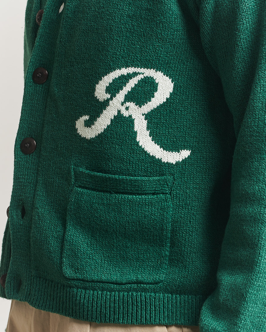 Herr | Tröjor | Polo Ralph Lauren | Linen Blend Cardigan Bay Green