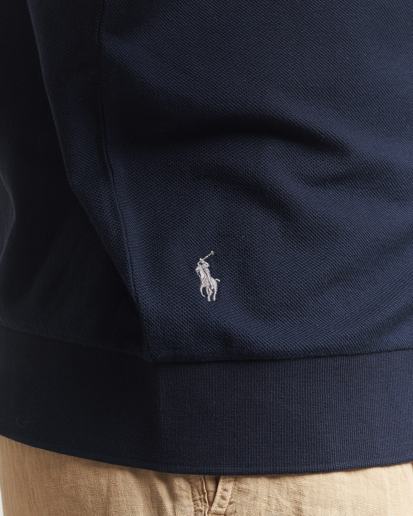 Herr | Pikéer | Polo Ralph Lauren | Cotton Knitted Polo Aviator Navy