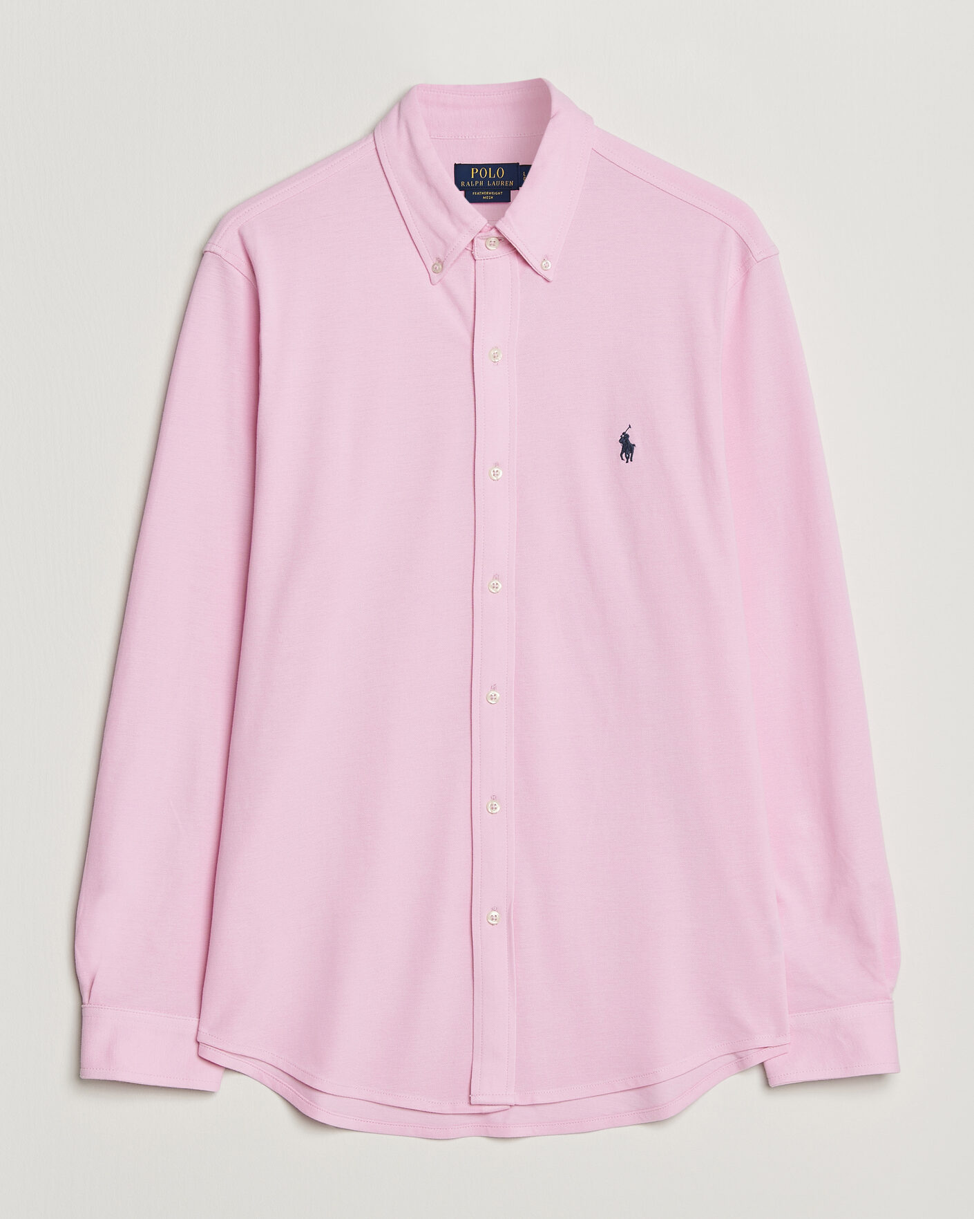 Herr | Skjortor | Polo Ralph Lauren | Featherweight Mesh Shirt Carmel Pink