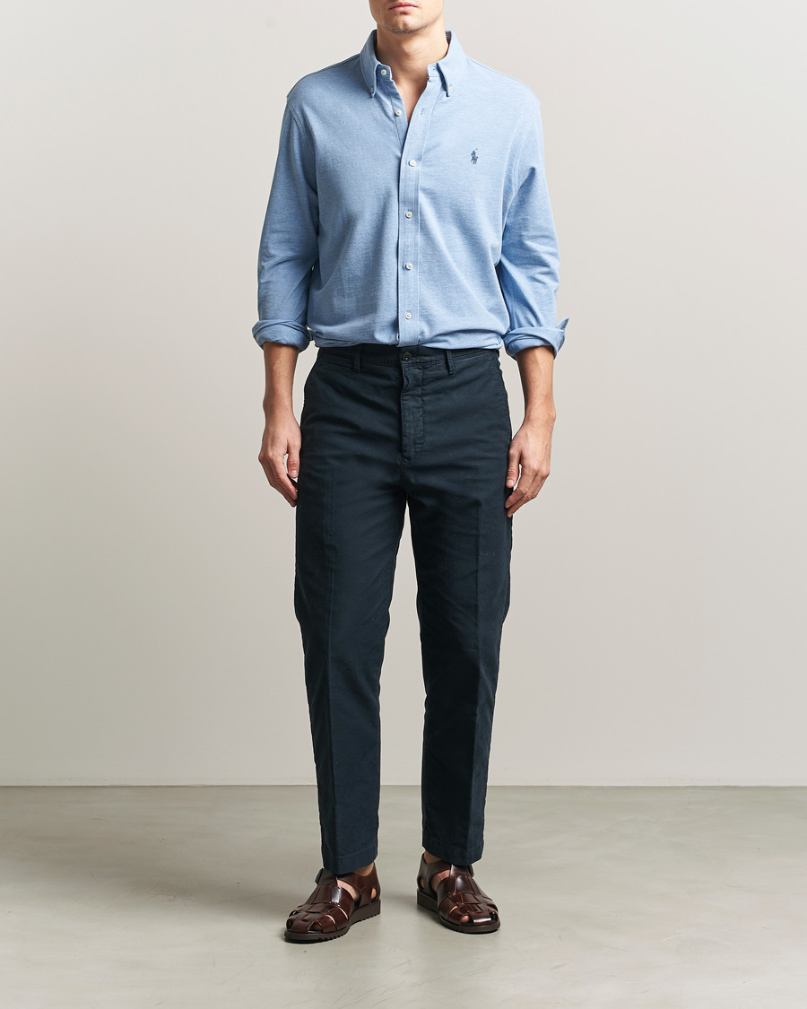 Herr | Skjortor | Polo Ralph Lauren | Featherweight Mesh Shirt Isle Heather